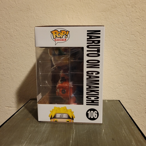 Funko Pop Rides Naruto Shippuden Naruto On Gamakichi (HT Exclusive) #106 - Picture 2 of 5